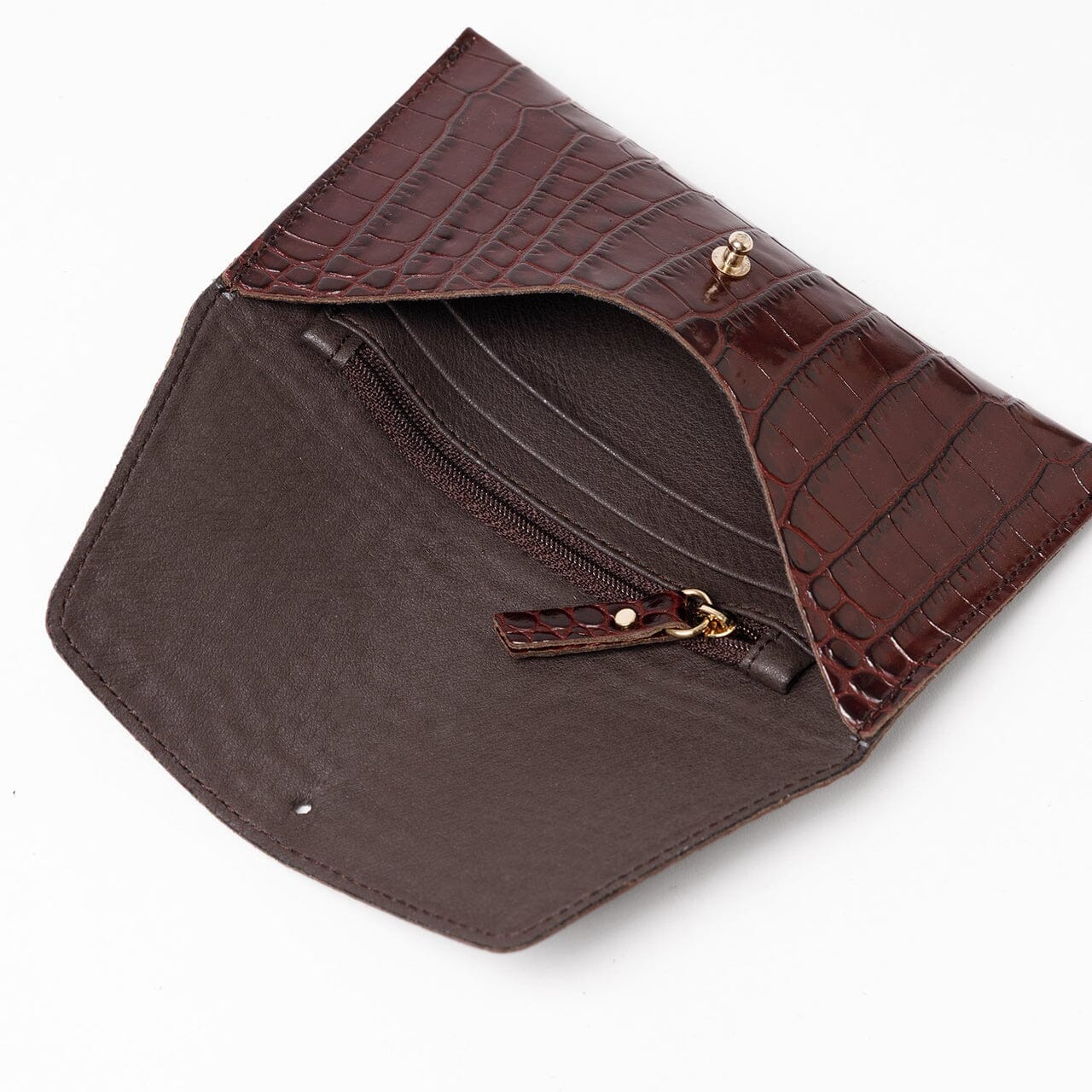 Geldbeutel "Mini Envelope Croco Print" Handtaschen, Geldbörsen & Etuis ann kurz 