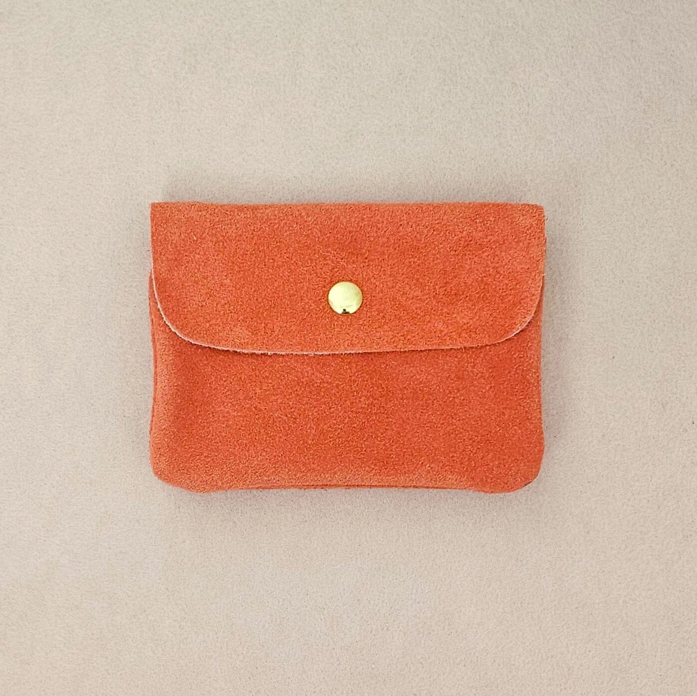 Geldbeutel Mini "Wildleder" Geldbeutel Royal Marais Orange 