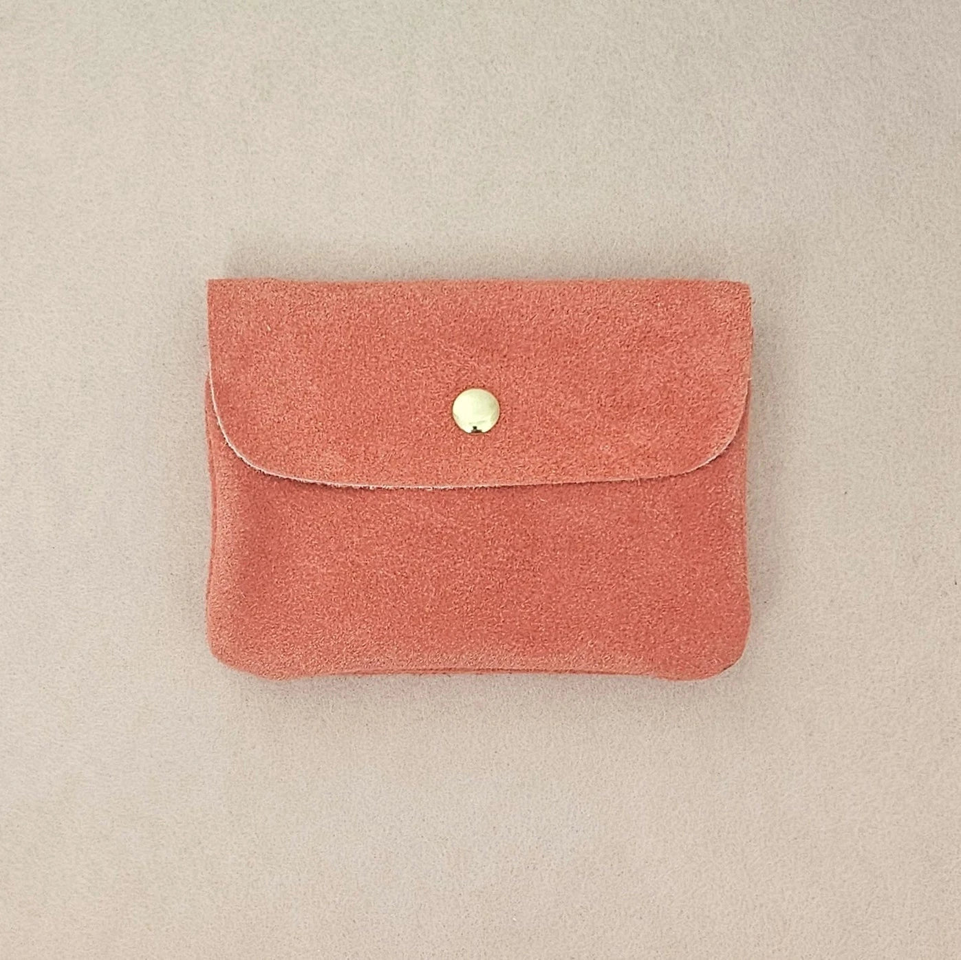 Geldbeutel Mini "Wildleder" Geldbeutel Royal Marais Rosa/Braun 
