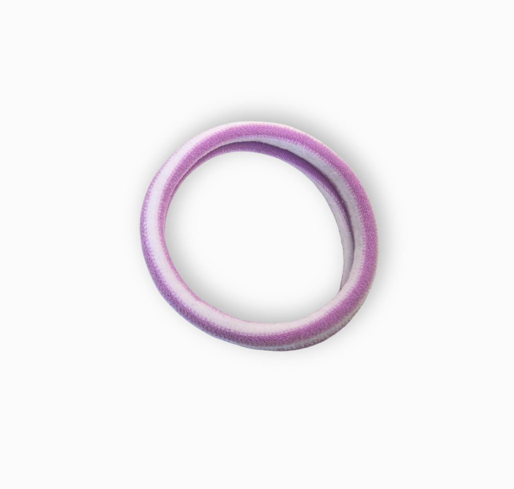 Gestreifte Haargummis "Lulu" Haaraccessoires HERR&FRAUHEMPEL 