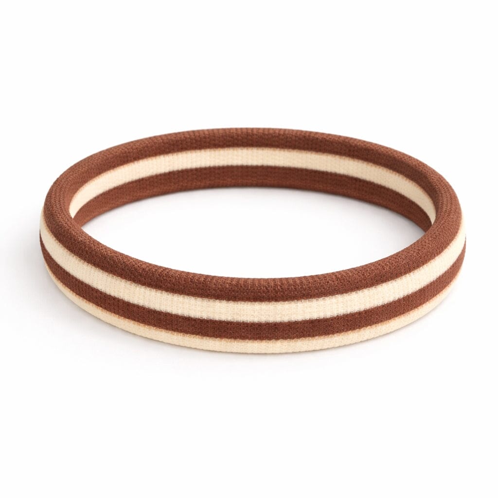 Gestreifte Haargummis "Lulu" Haaraccessoires HERR&FRAUHEMPEL 