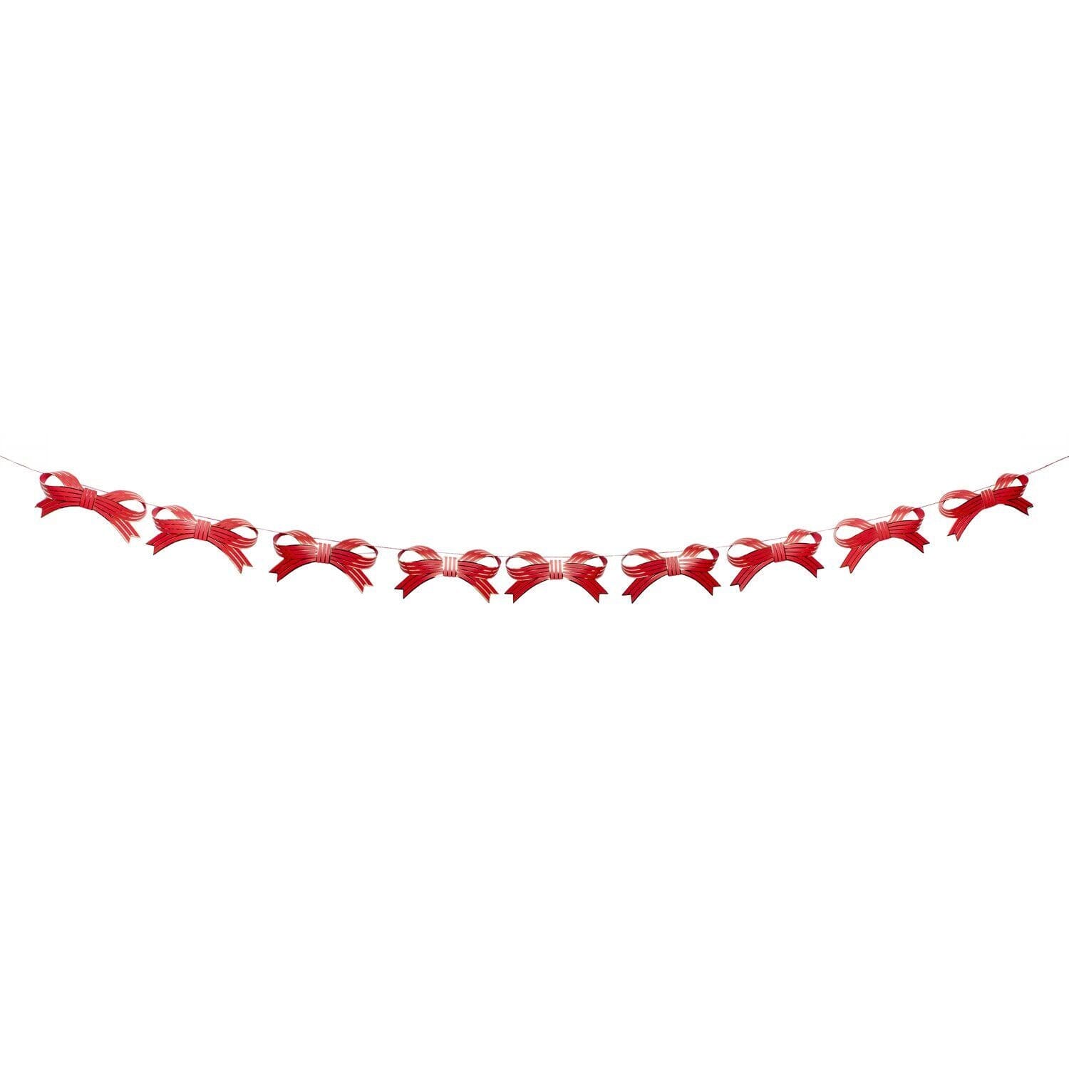 Girlande "3D Schleifen" Girlande Rico Design Rot 