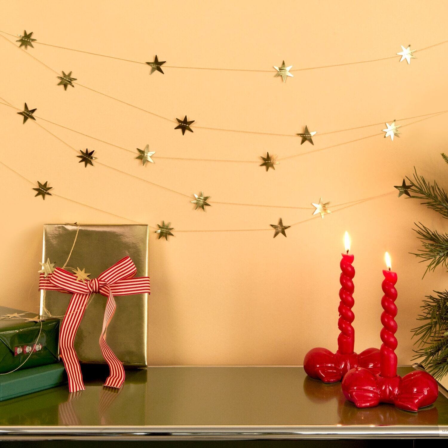 Girlande "Sterne gold" Girlande Rico Design 