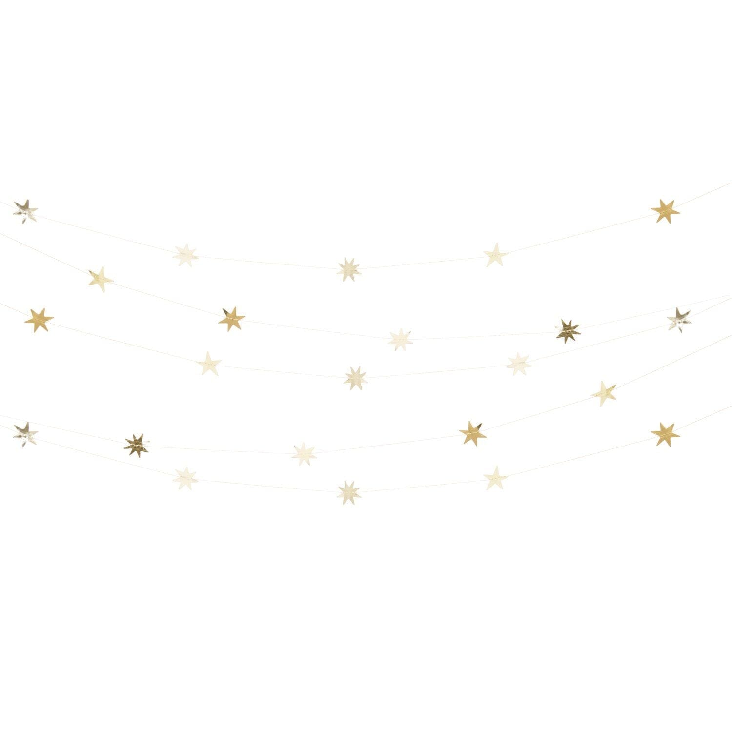 Girlande "Sterne gold" Girlande Rico Design 