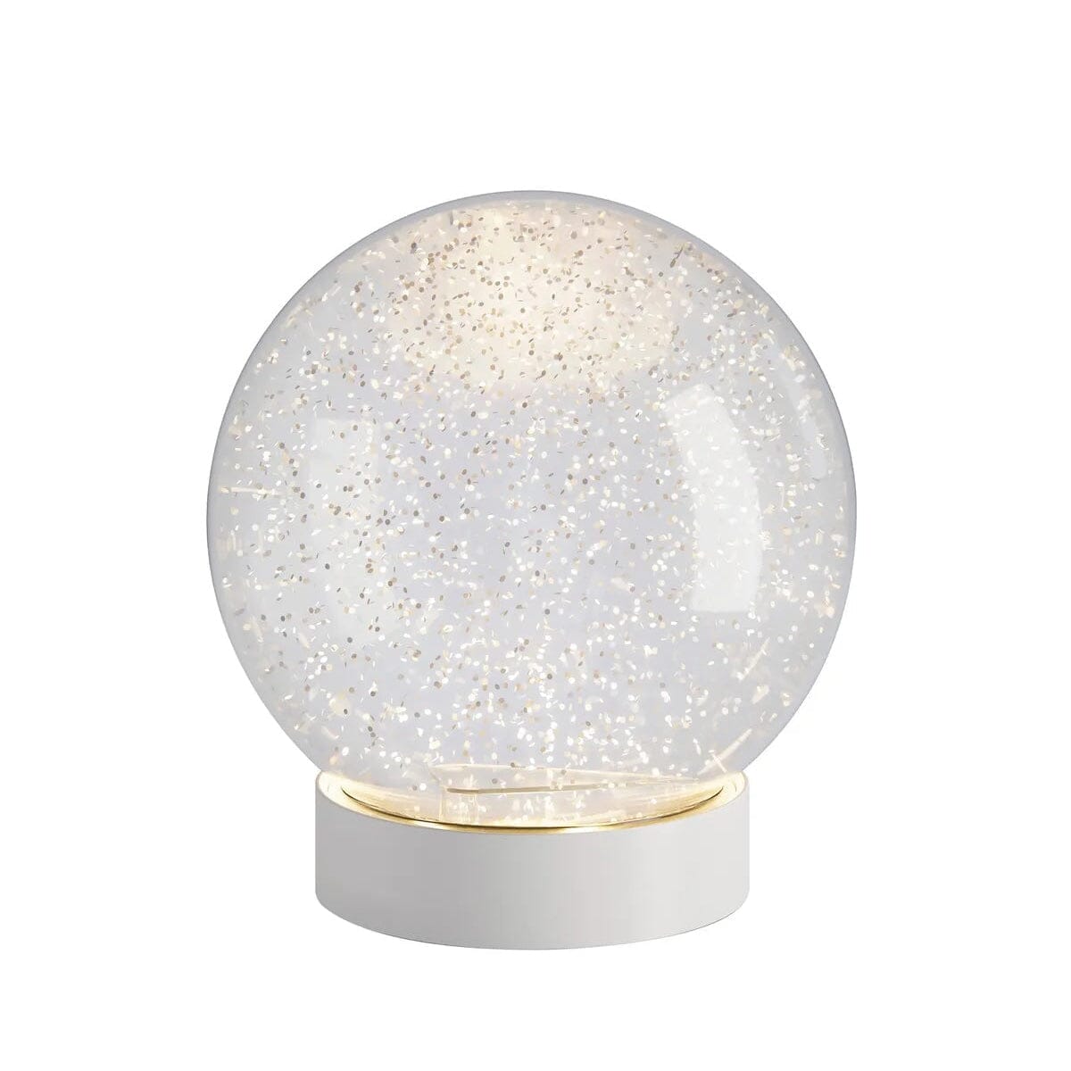 Glitzerkugel "Glamor Bauble" Schneekugel Sompex 