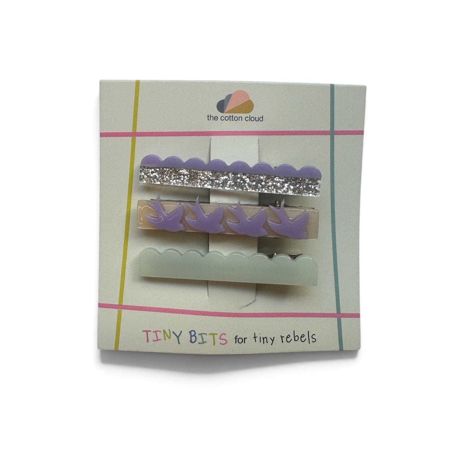 Haarclip 3er Set "Birds" Haaraccessoires the cotton cloud 