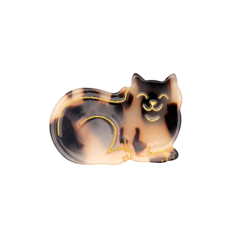 Haarclip "Katze tortoise light" Haaraccessoires Coucou Suzette 