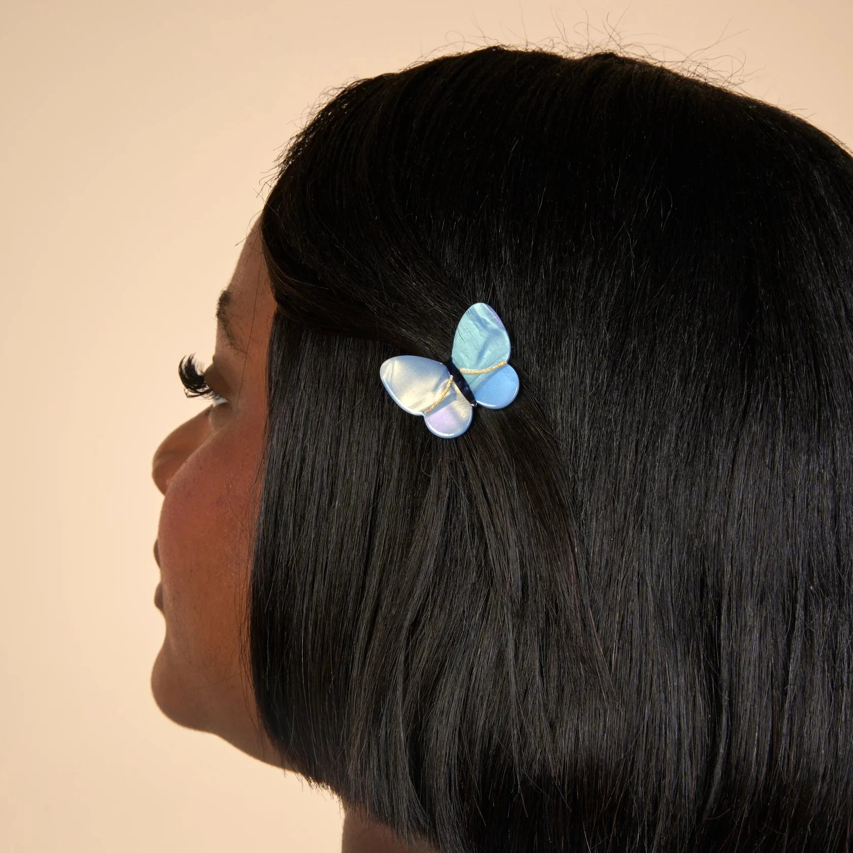 Haarclip "Schmetterling Lavendel" Haaraccessoires Coucou Suzette 