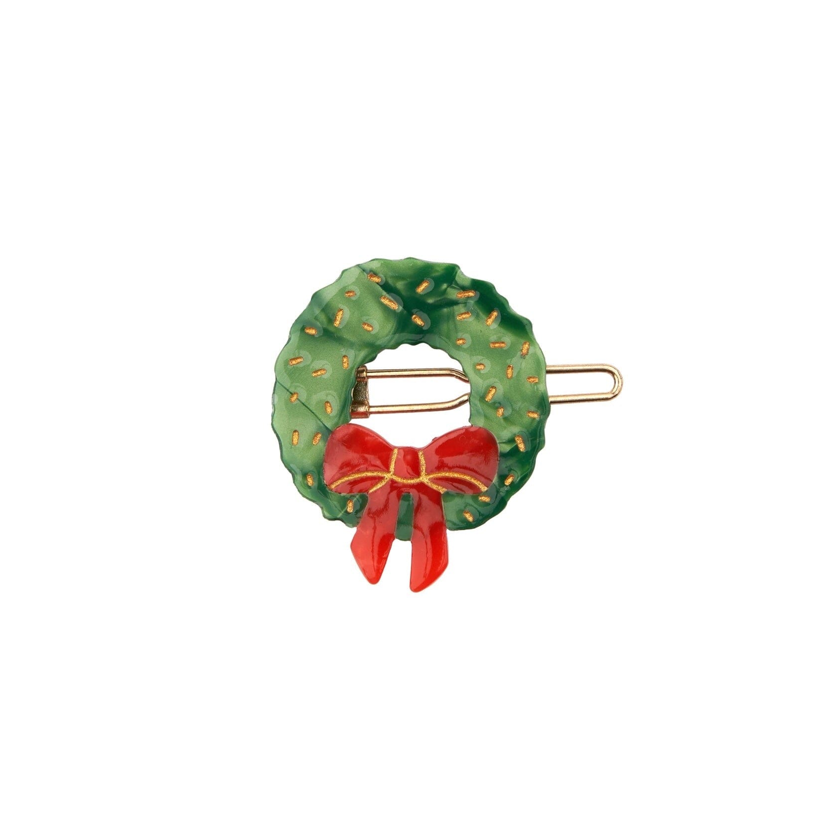 Haarclip "Weihnachtskranz" Haaraccessoires Coucou Suzette 