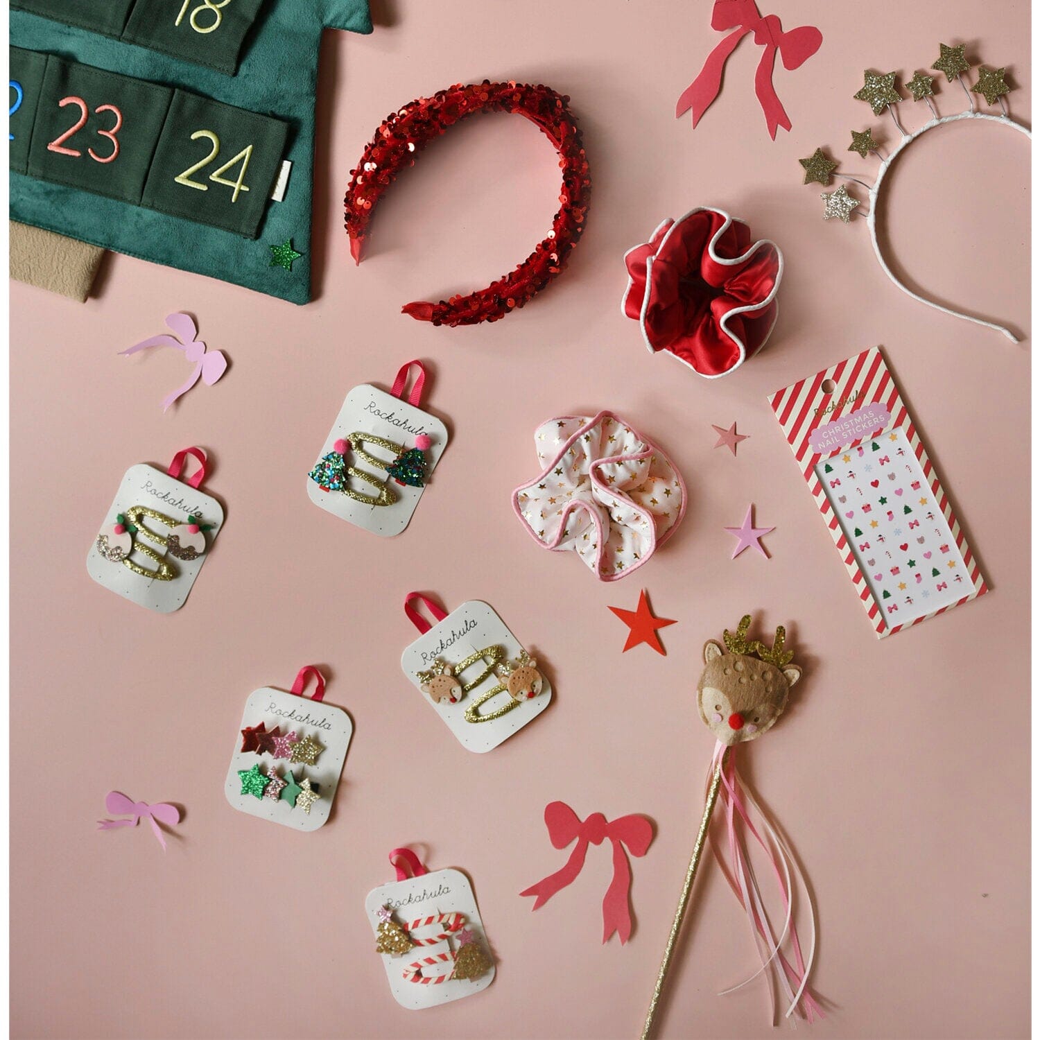 Haarclips "Jolly Gingerbread Man" Haaraccessoires Rockahula 