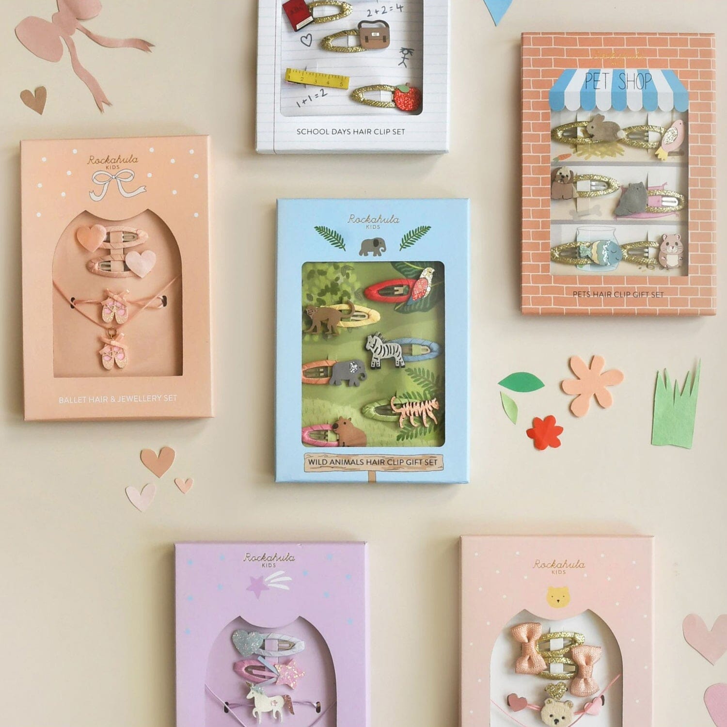 Haarclipset "Wild Animals" Haaraccessoires Rockahula 