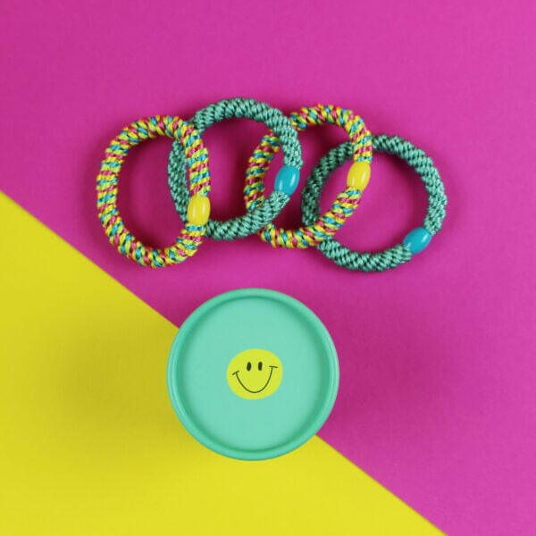 Haargummi "Set" Haaraccessoires ava&yves Mint/Gelb 