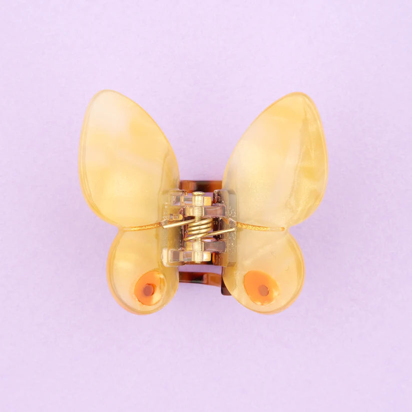 Haarklammer "Mini Schmetterling gelb" Haaraccessoires Coucou Suzette 