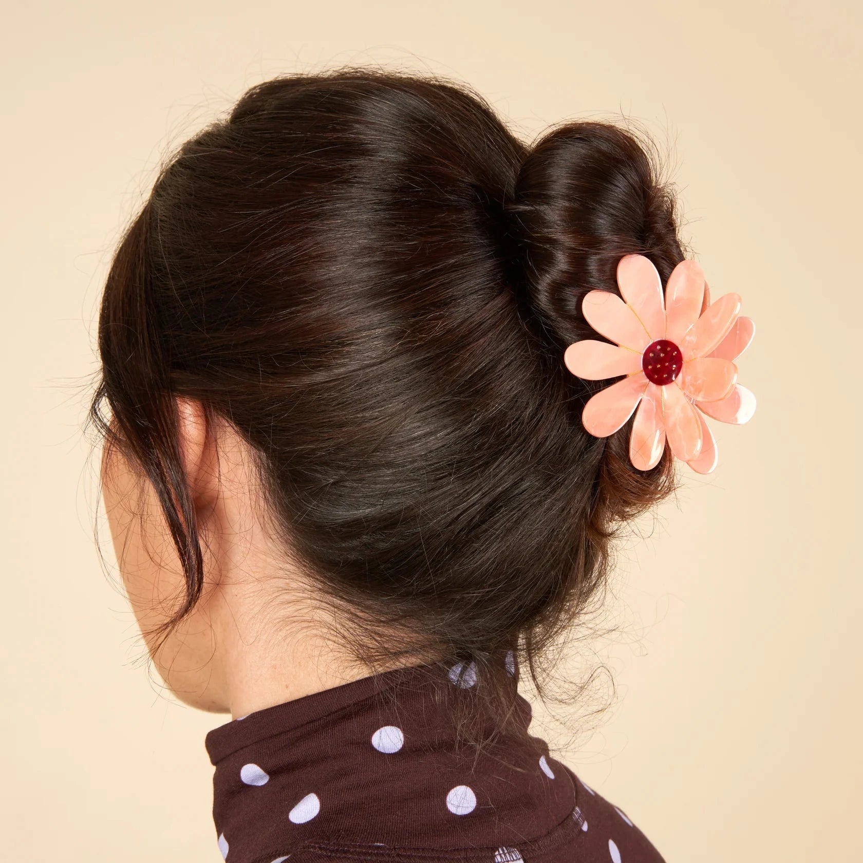 Haarklammer "Pink Flower" Haaraccessoires Coucou Suzette 