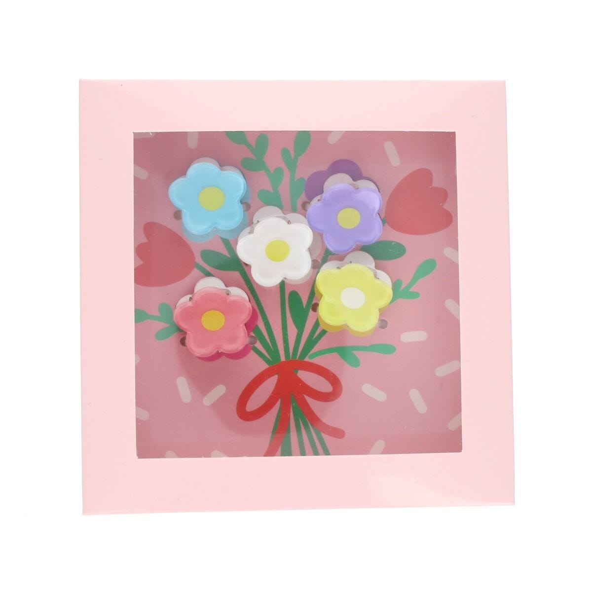 Haarklammern "5 Mini Blumen" Haaraccessoires Le petit Souk 