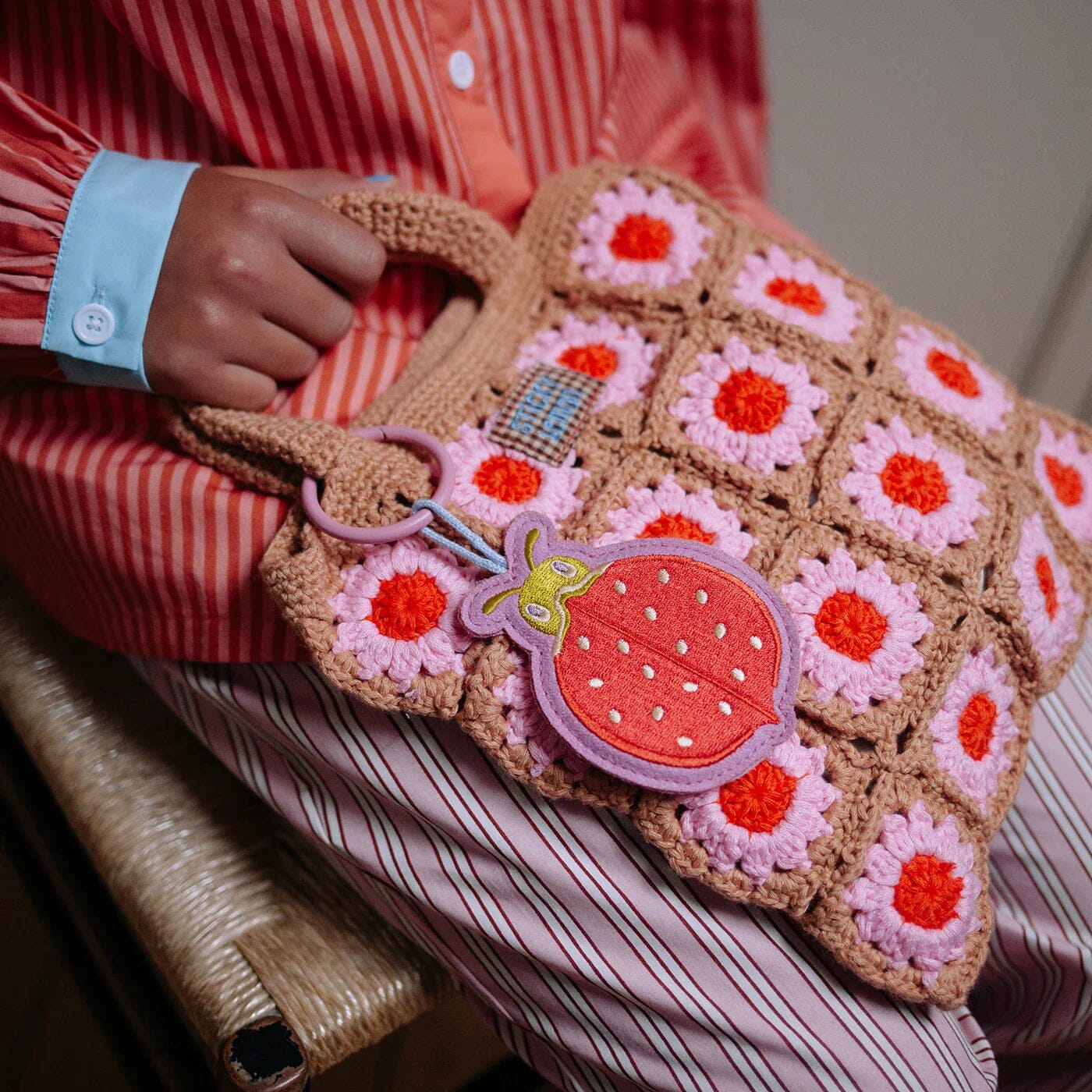 Häkeltasche "once upon a lemon tree - flower" Tasche Sticky Lemon 