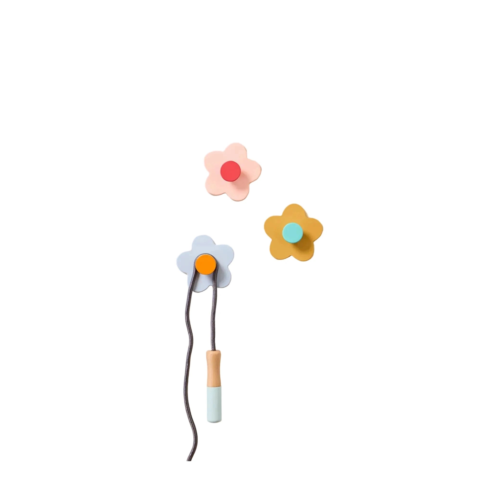 Hakenset 3er Pack "Blume" Kids Concept 