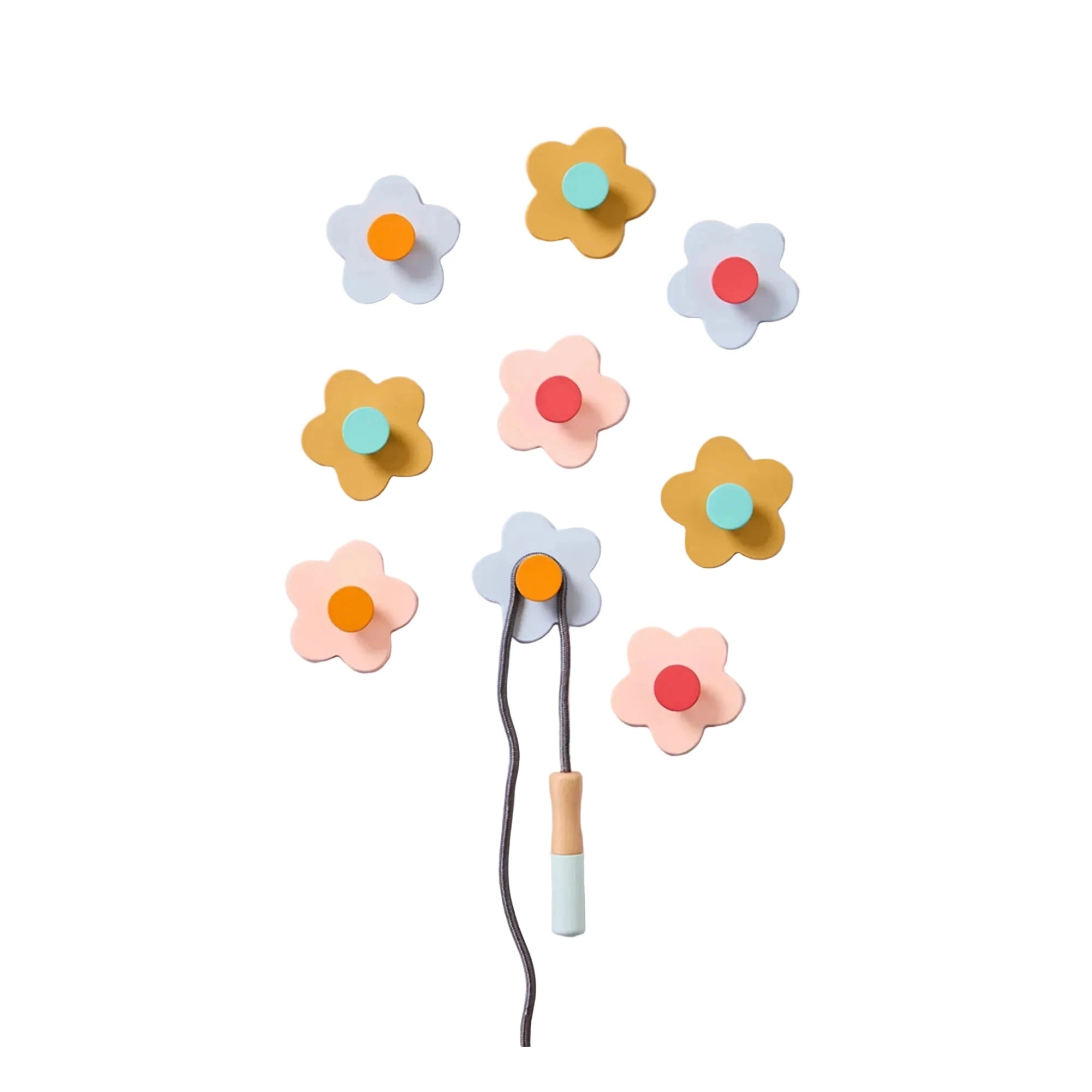 Hakenset 3er Pack "Blume" Kids Concept 