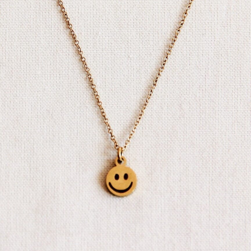 Halskette "Smiley" Kette Bazou 