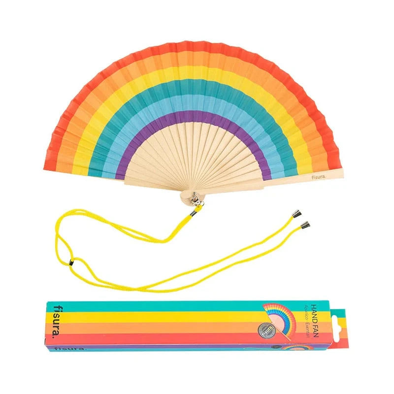 Handfächer "Regenbogen" fisura 