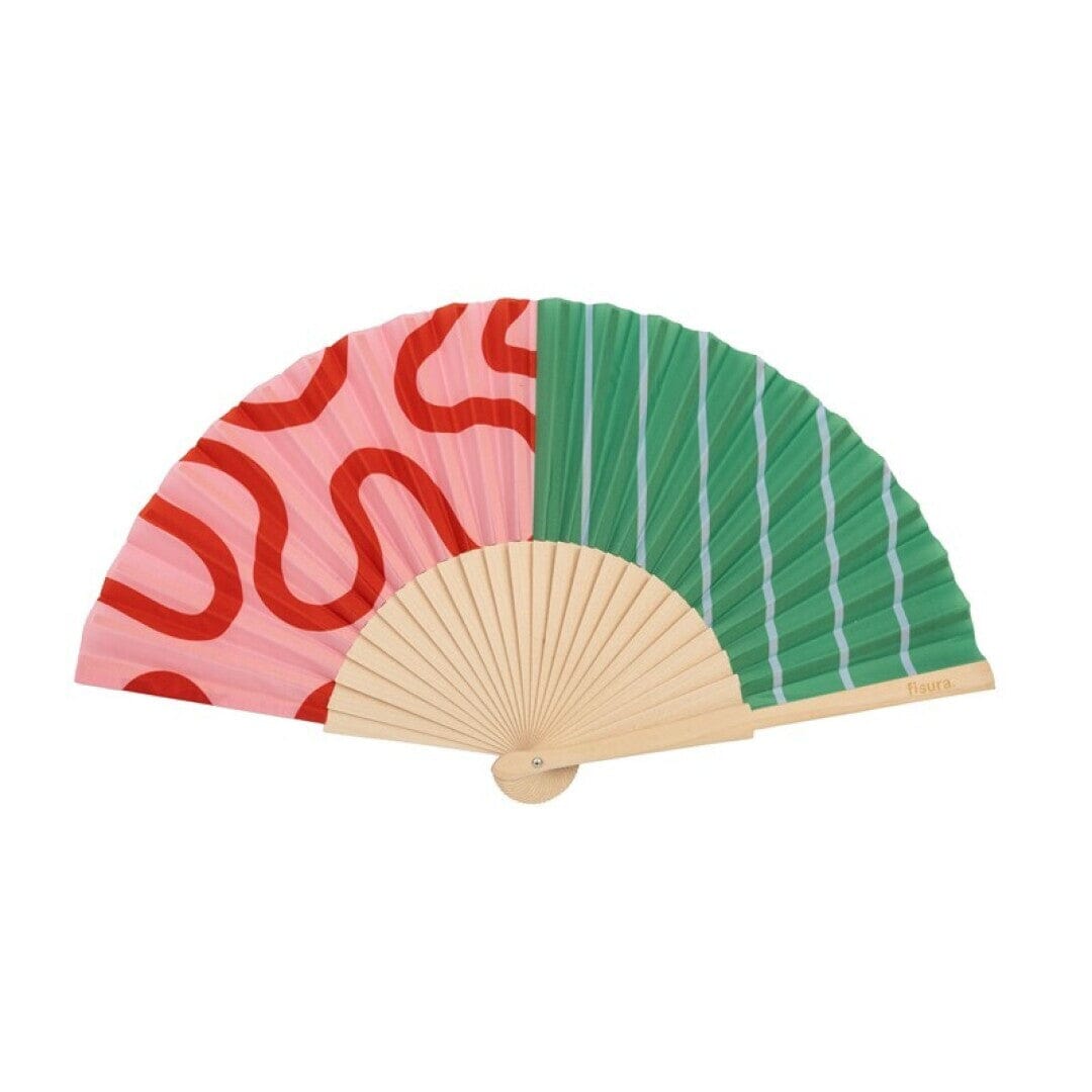 Handfächer "Waves and Stripes" Fächer fisura 