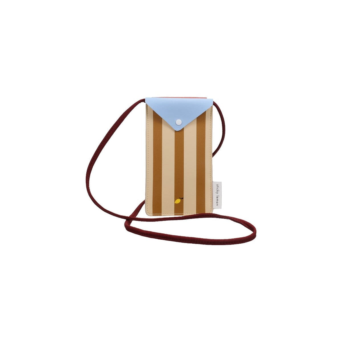 Handytasche "sticky memories" Handytasche Sticky Lemon sandy yellow + gold green 