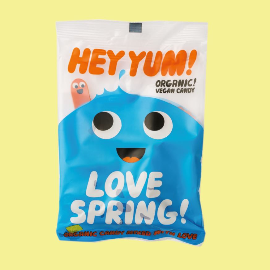 HEY LECKER! Love Spring, vegane Bio-Fruchtgummis, 100 g HEY YUM! 