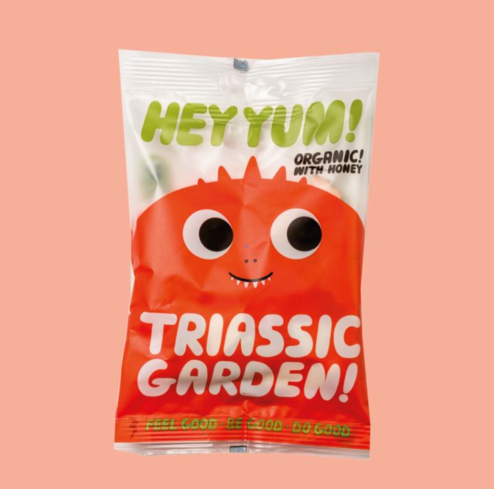 HEY LECKER! Triassic Garden - Bio-Frucht-Marshmallows, 100 g HEY YUM! 