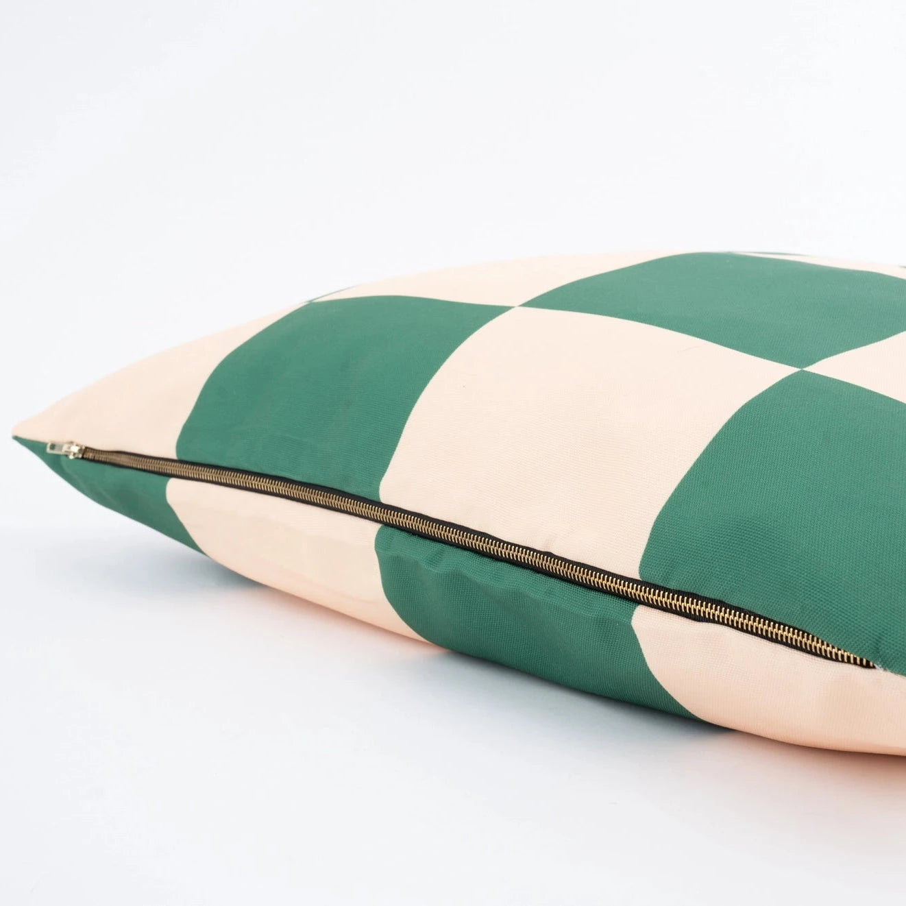 Hundebett Grande "The Fritz Bed" approved by Fritz Checkered(green/nude) + Insert 