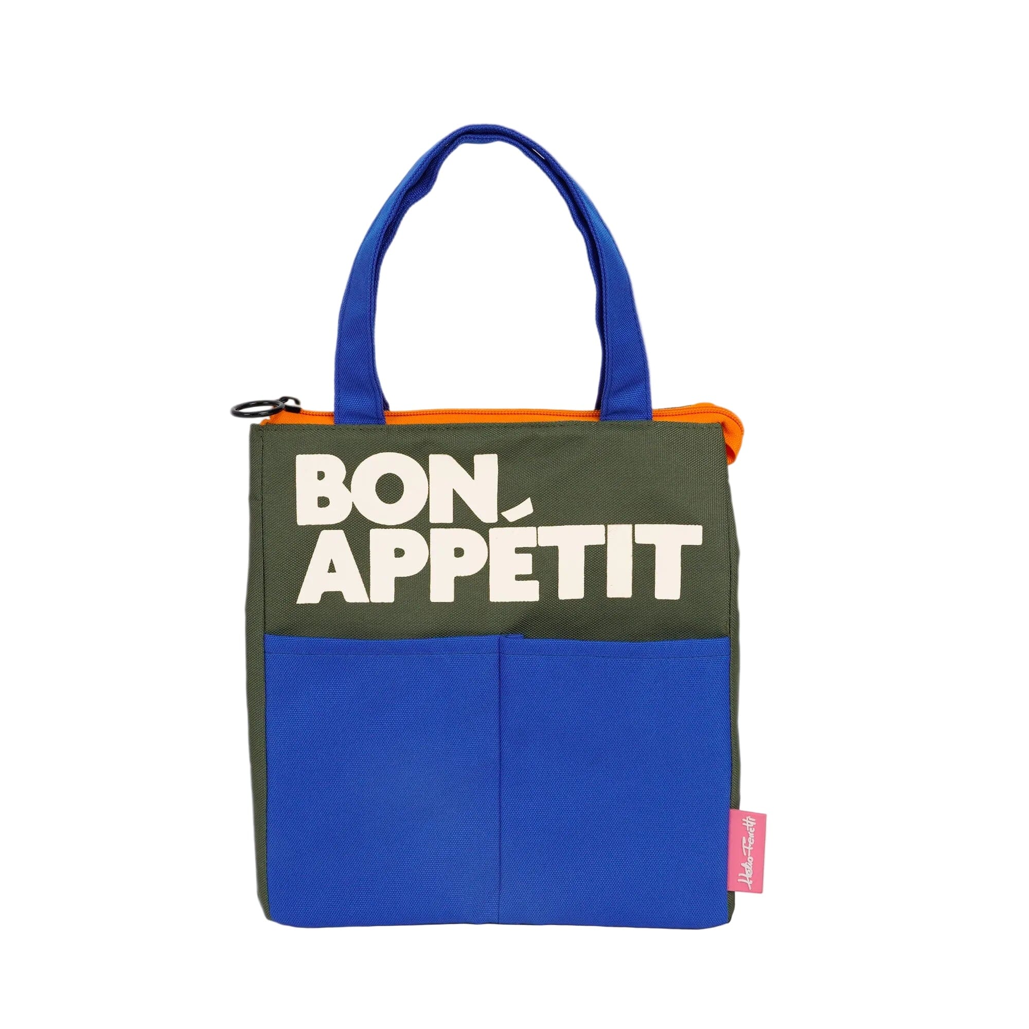 Isothermische Lunchbag "Bon Appétit" - Blue Lunchbag Helio Ferretti 