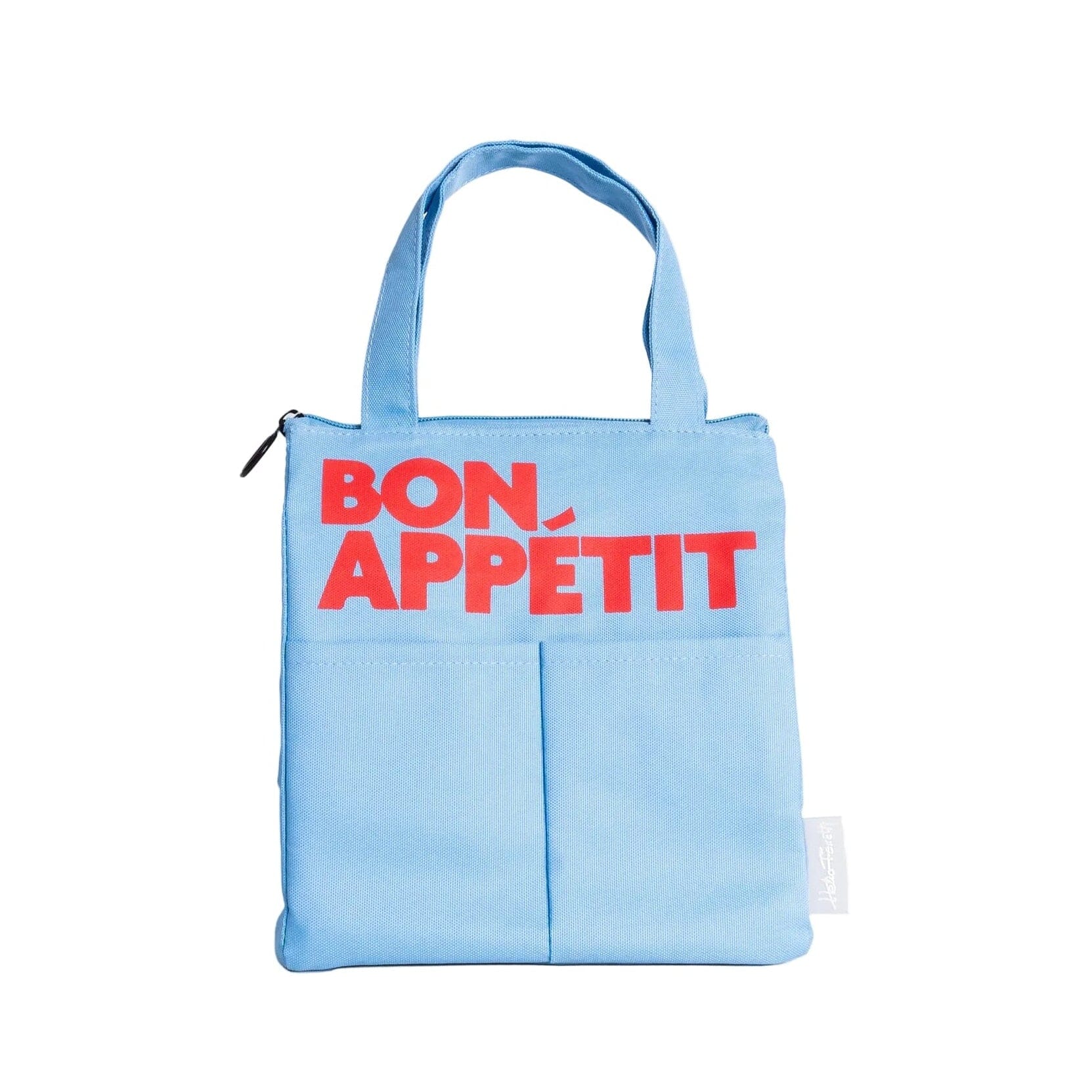Isothermische Lunchbag "Bon Appétit" - Light Blue Lunchbag Helio Ferretti 