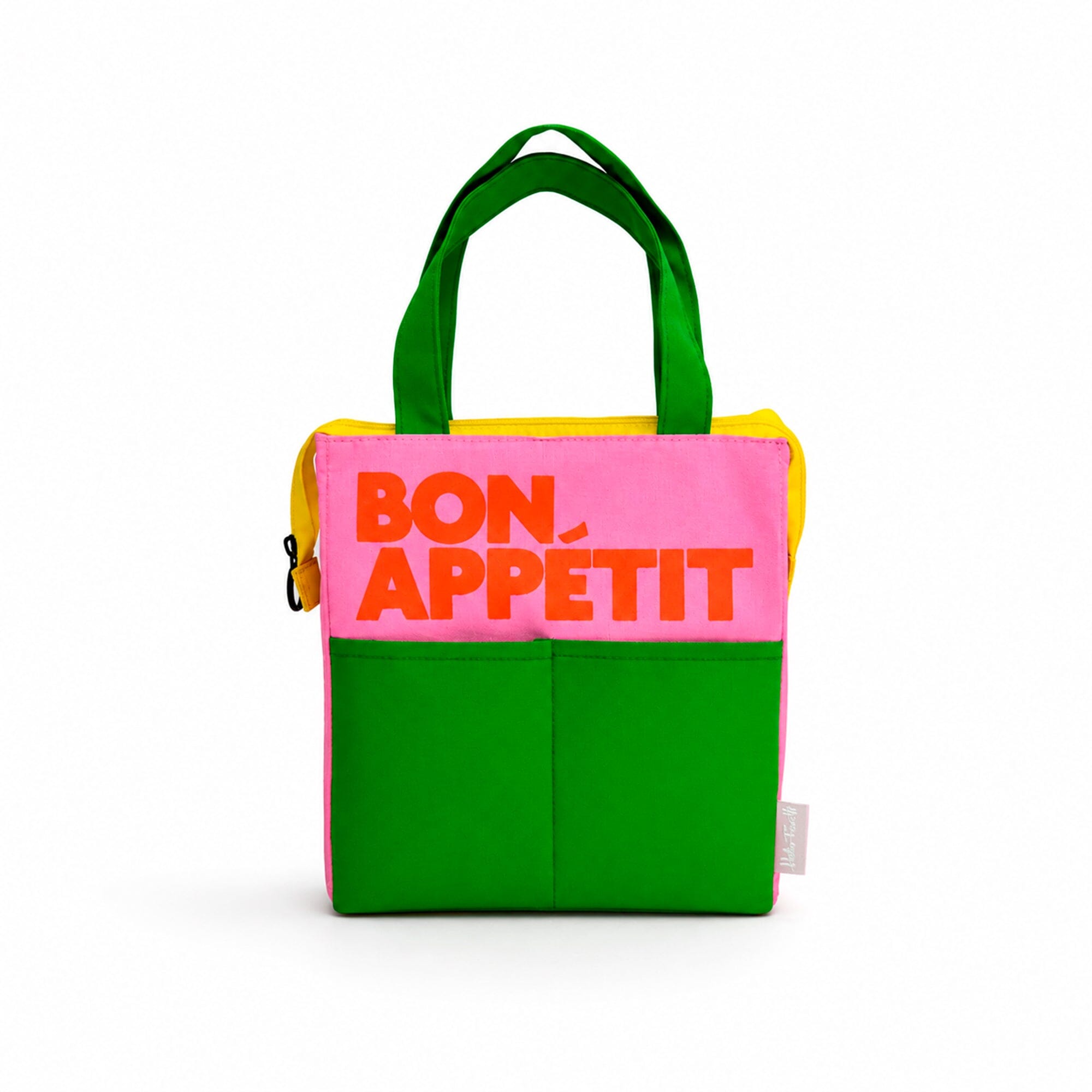 Isothermische Lunchbag "Bon Appétit Multicolor" Lunchbag Helio Ferretti Pink/Green 