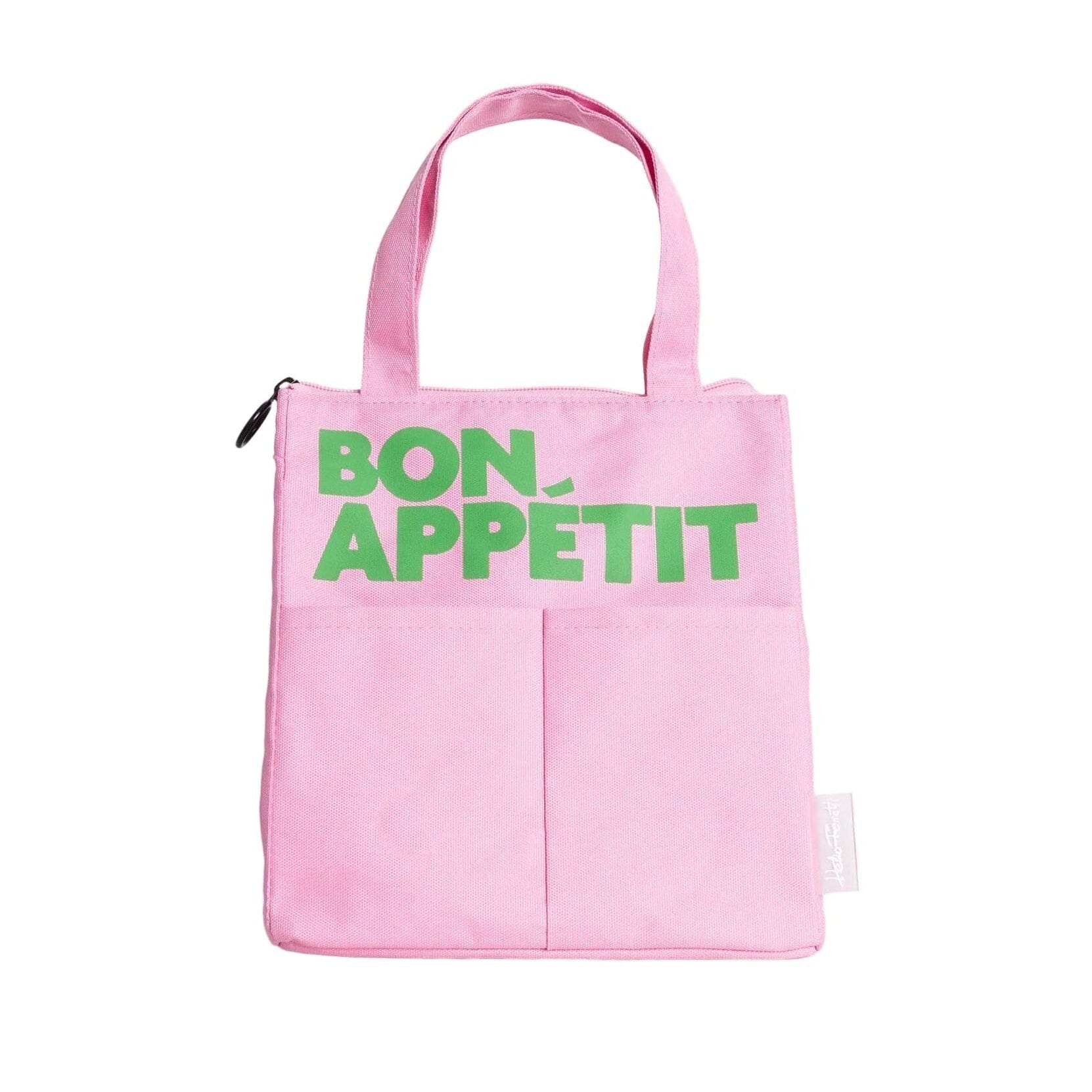 Isothermische Lunchbag "Bon Appétit" - Pink Lunchbag Helio Ferretti 