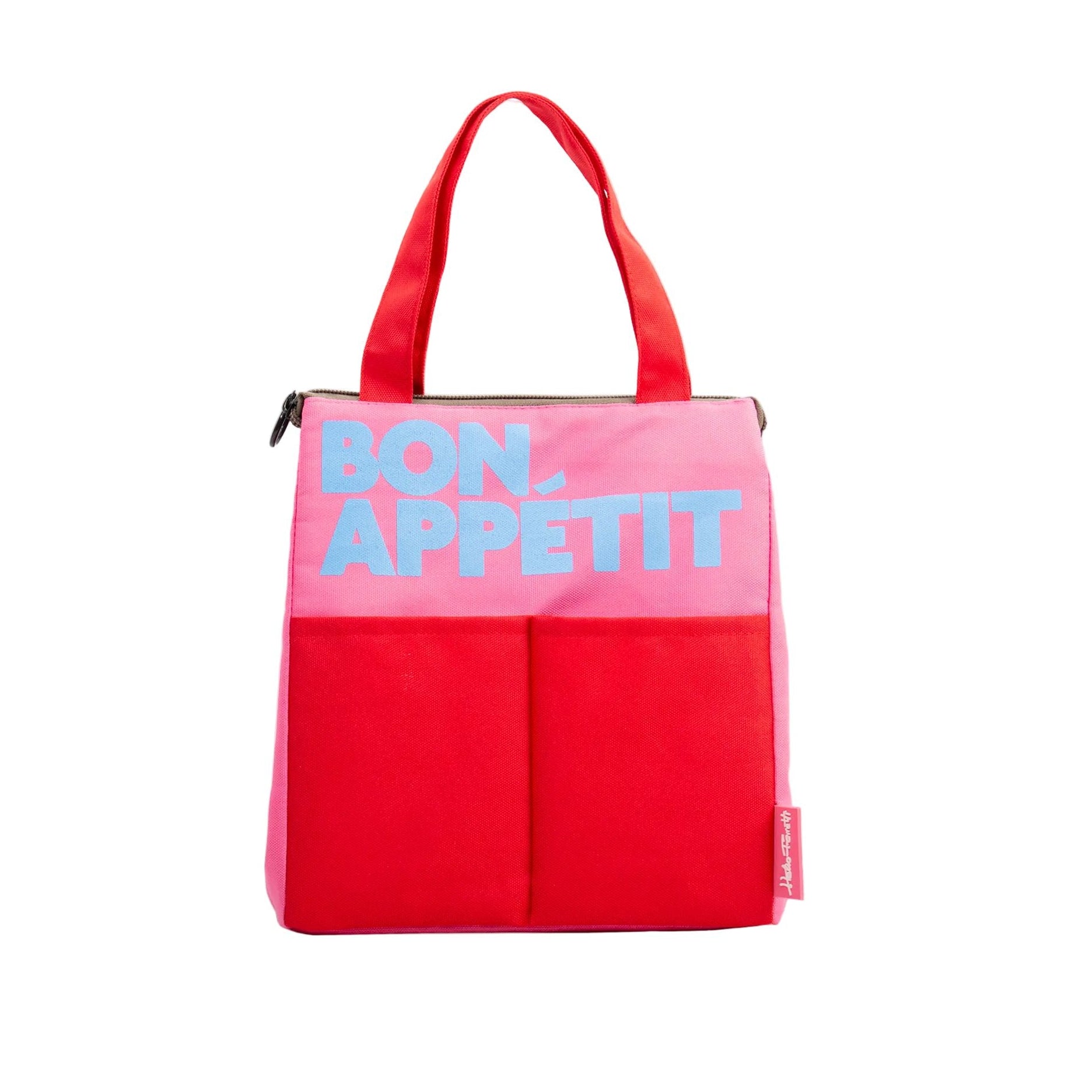 Isothermische Lunchbag "Bon Appétit" - Red Lunchbag Helio Ferretti 