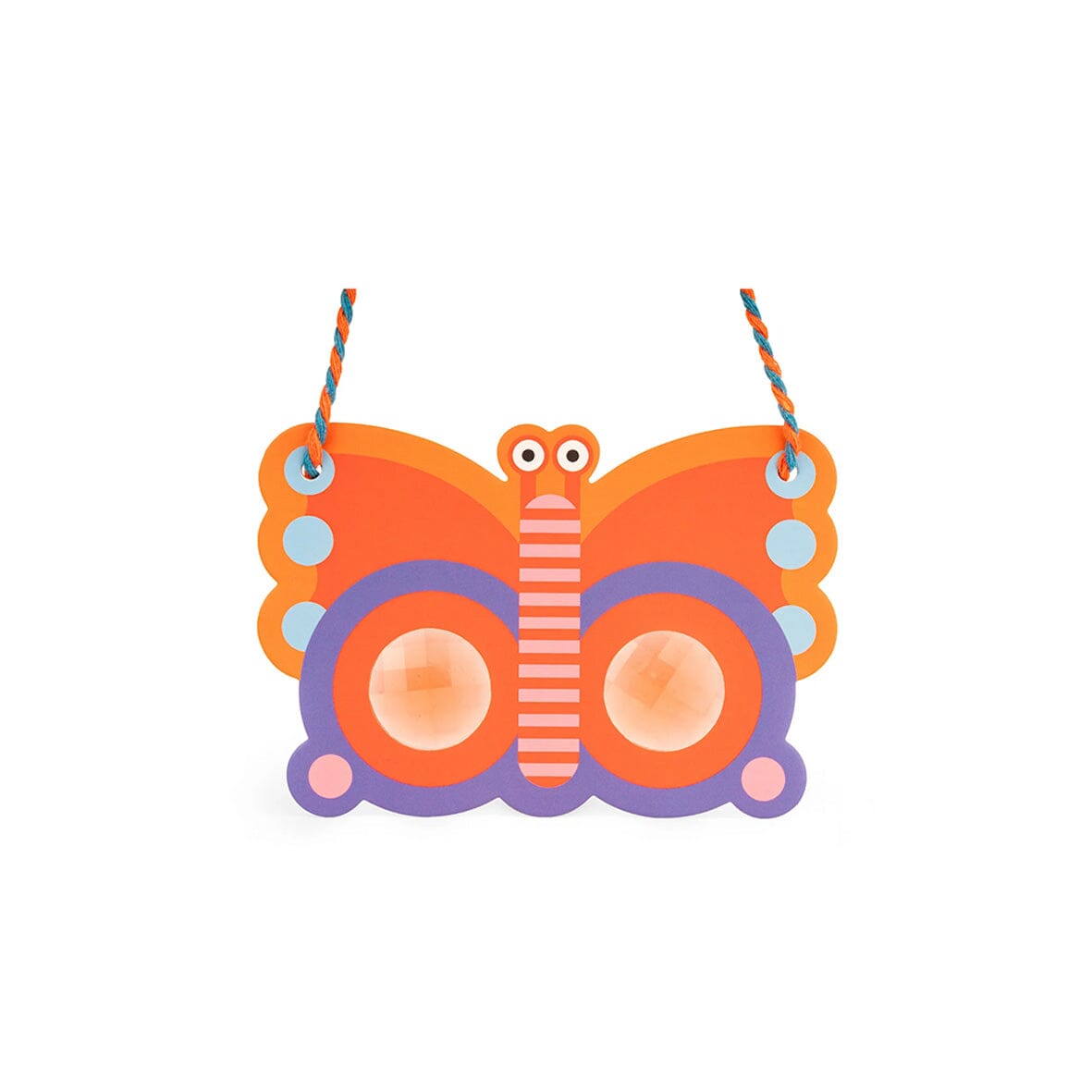 Kaleidoskop "Butterfly" Motorikspielzeug KIKKERLAND orange/lila 