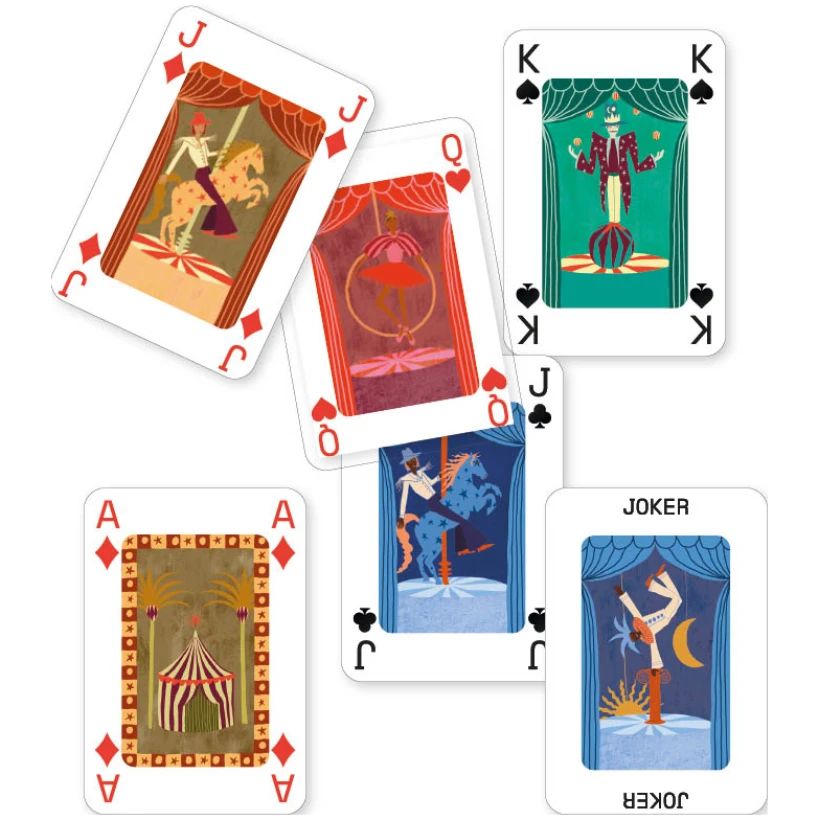 Kartenspiel "Zirkus" Kartenspiel A-Journal 