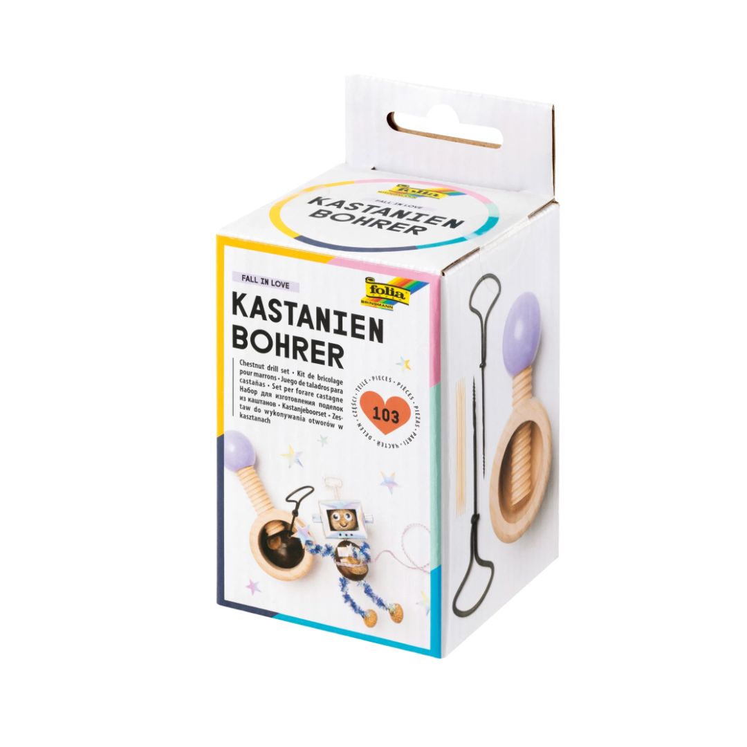 Kastanienbohrer Bastelset Folia 