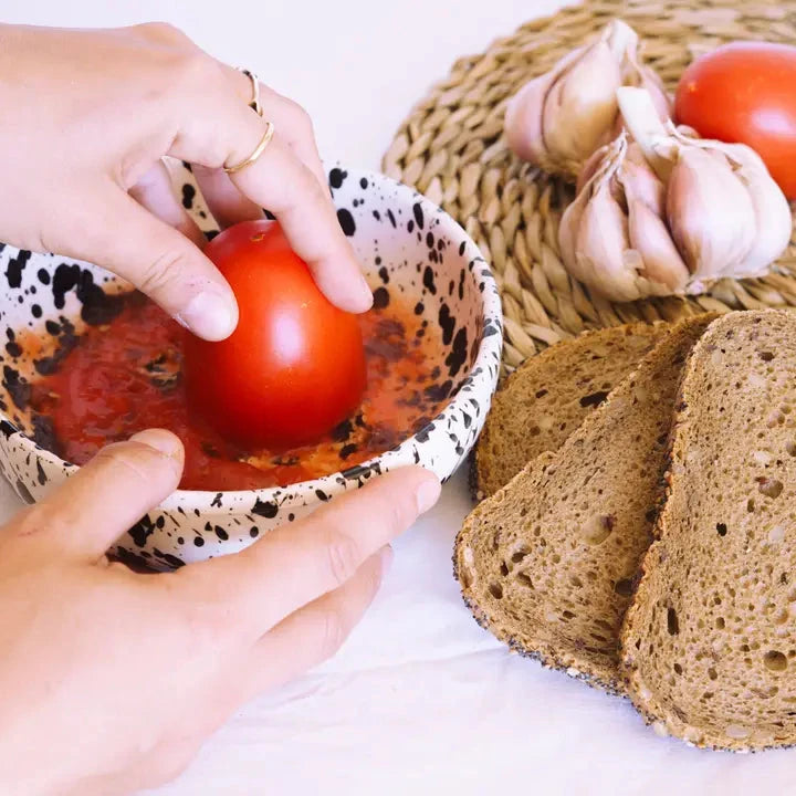 Keramikreibeschale "Galaxy" Teller Alfar Tierra Cocida 