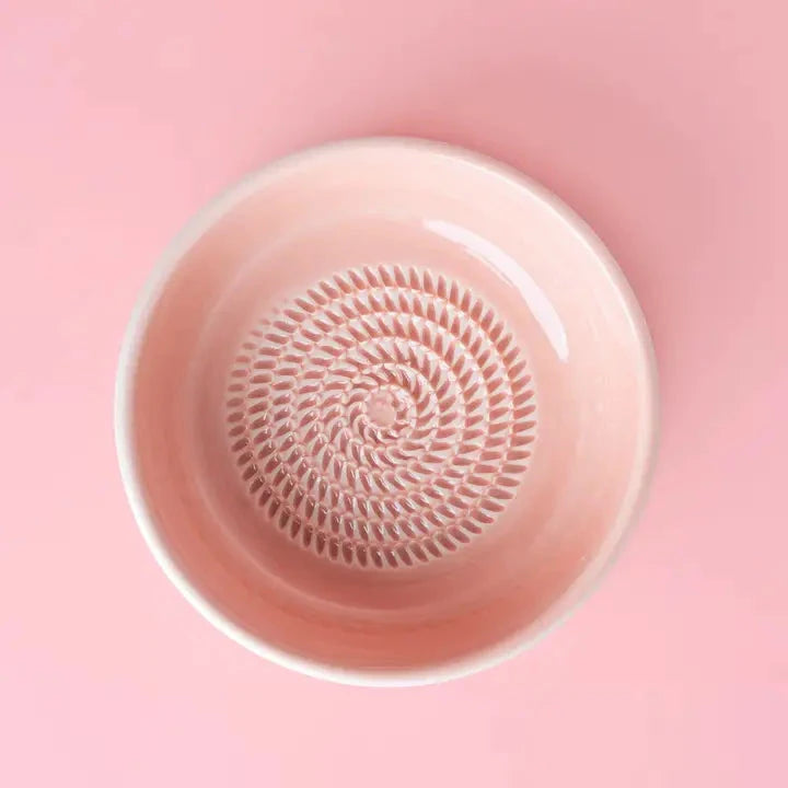 Keramikreibeschale "Rosa/Gelb" Teller Alfar Tierra Cocida 