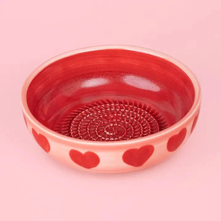 Keramikreibeschale "Sweetheart" Teller Alfar Tierra Cocida 