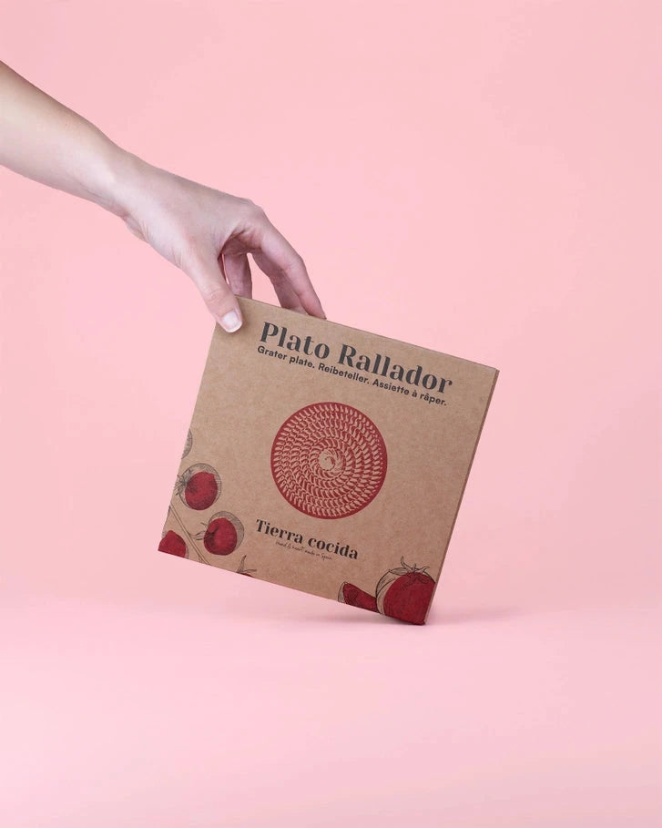 Keramikreibeschale "Sweetheart" Teller Alfar Tierra Cocida 