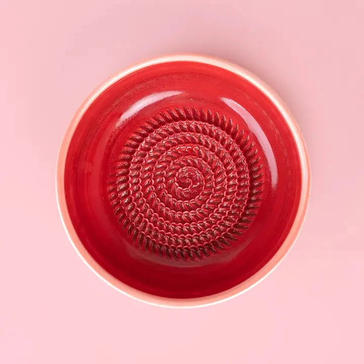 Keramikreibeschale "Sweetheart" Teller Alfar Tierra Cocida 