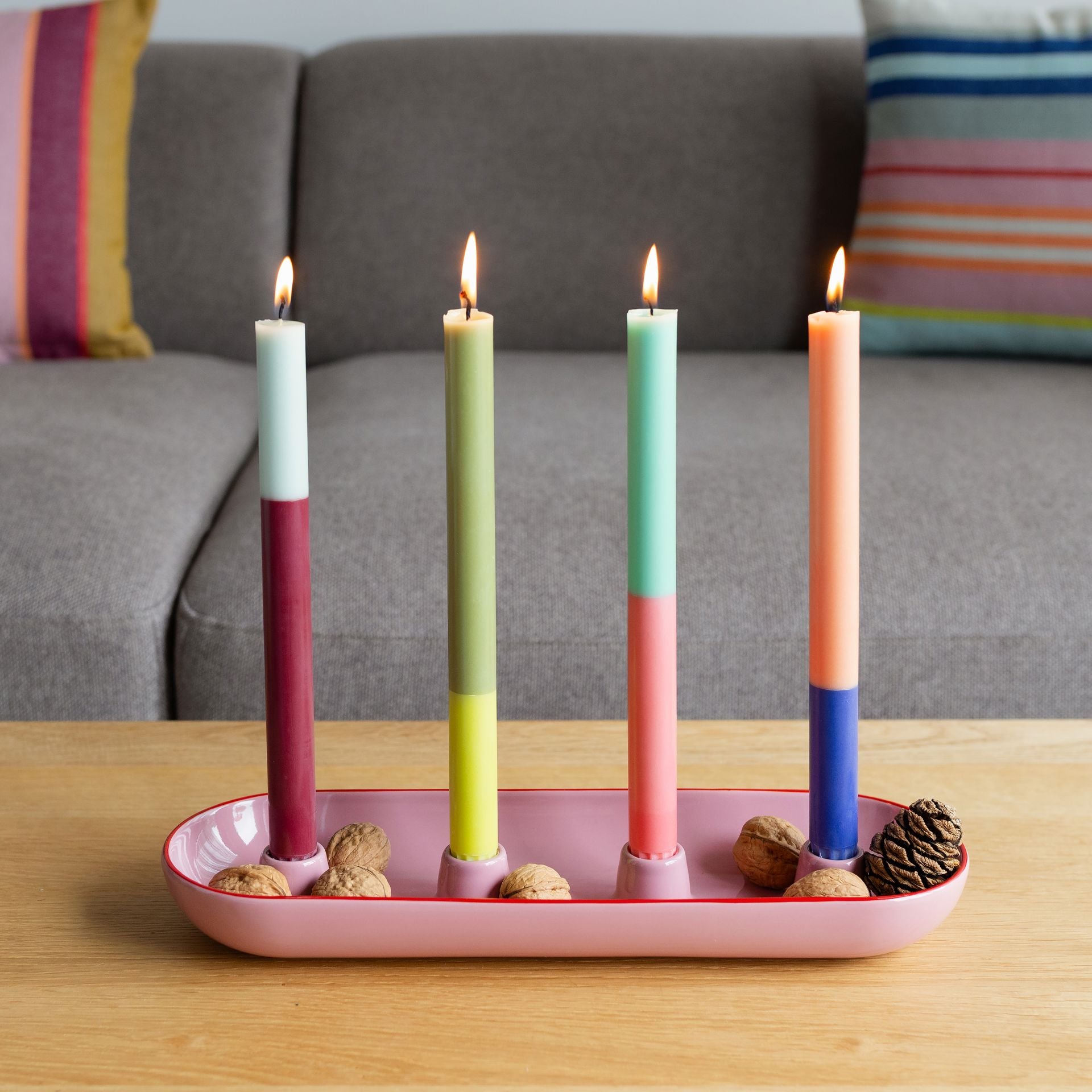 Kerzenschale oval "Lucia" Kerzenhalter REMEMBER 