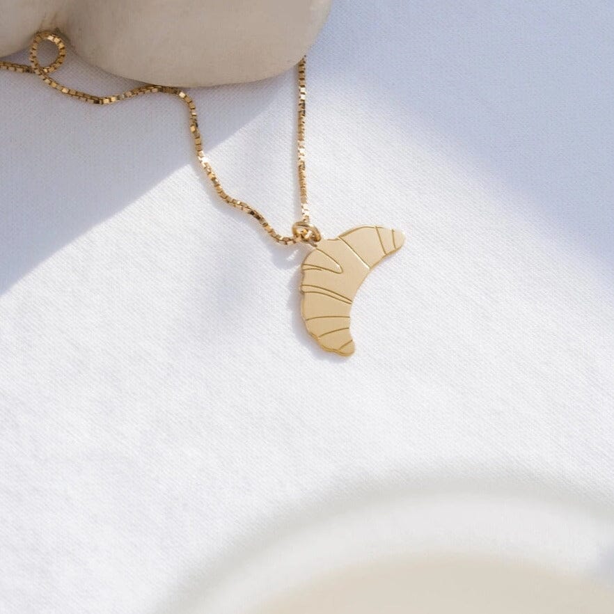 Kette Croissant Kette Jukserei Gold 