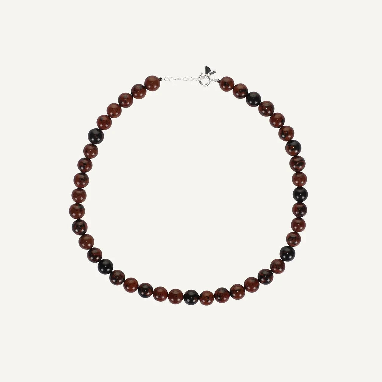 Kette "Perlen" Kette monk & anna dark wood 