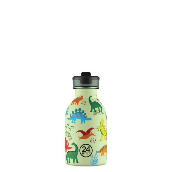 Kids Bottle "Jurassic Friends - 250 ml" Trinkflasche 24Bottles 