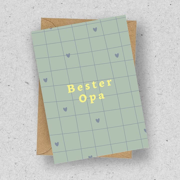 Klappkarte "Bester Opa" Klappkarte Pinlin 
