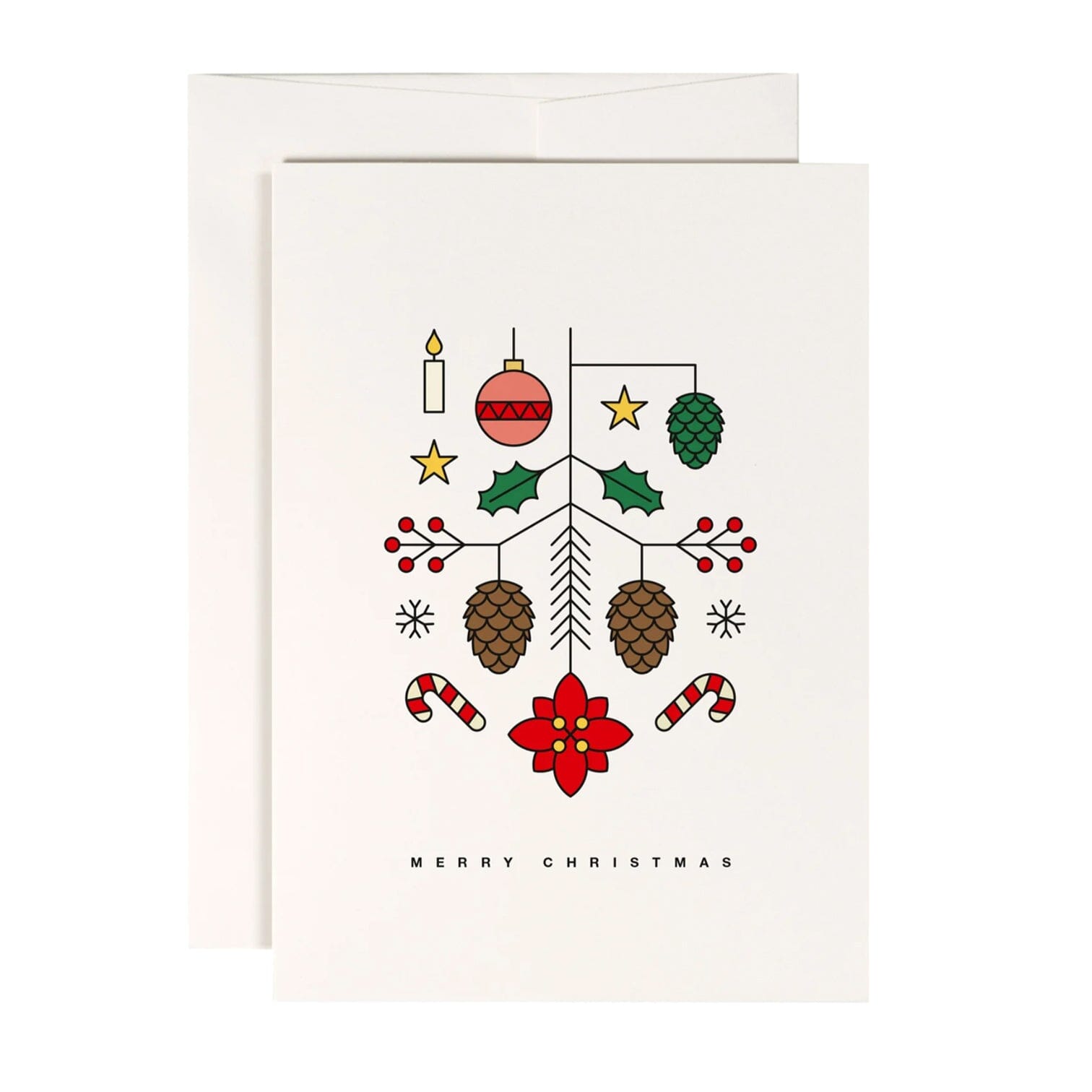 Klappkarte "Christmas Blossom" Klappkarte Red Fries 