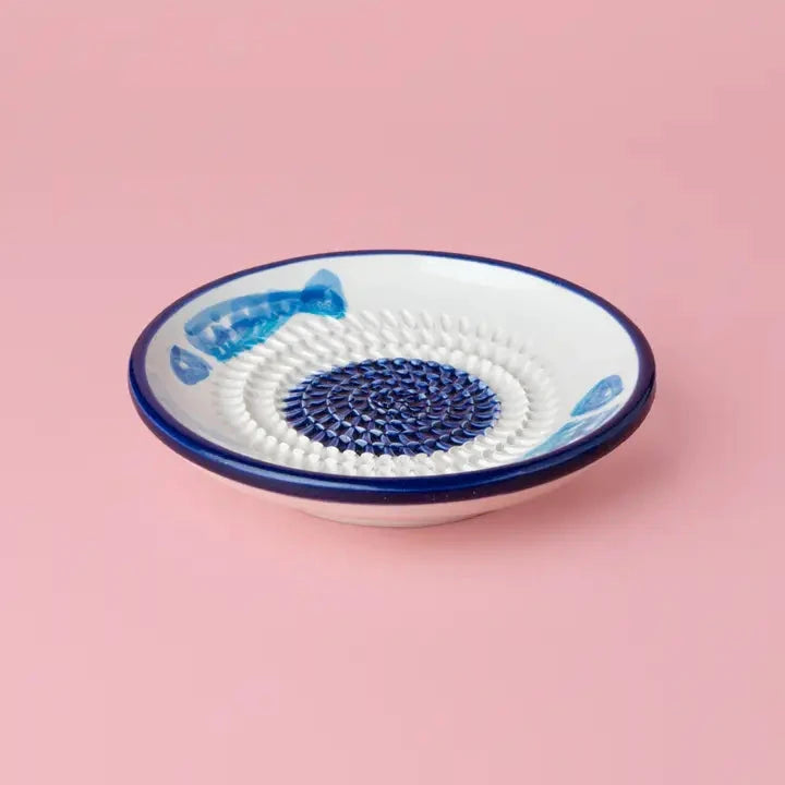 Kleine Keramikreibeplatte "Fisch" Teller Alfar Tierra Cocida 