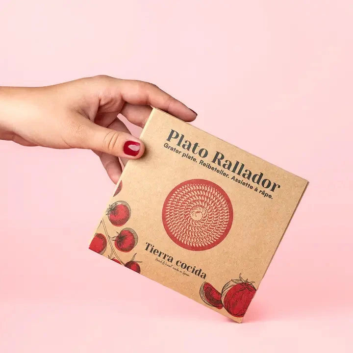 Kleine Keramikreibeplatte "Granit" Teller Alfar Tierra Cocida 